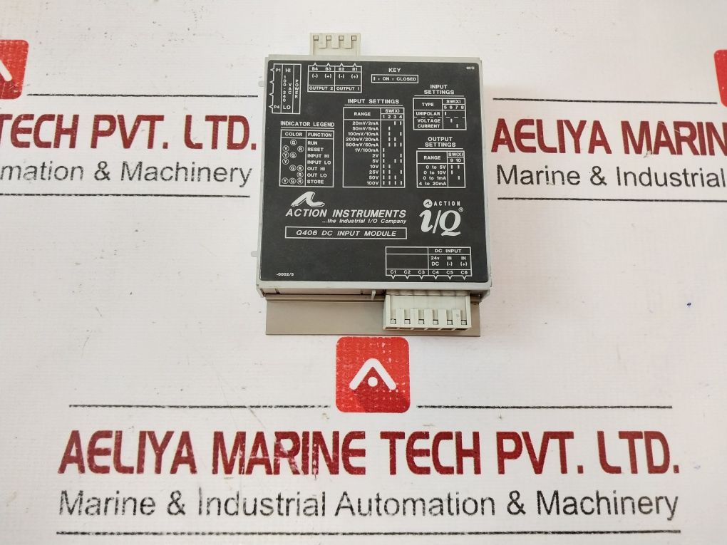 Action Instruments Q406-5002 Q406 Dc Input Module