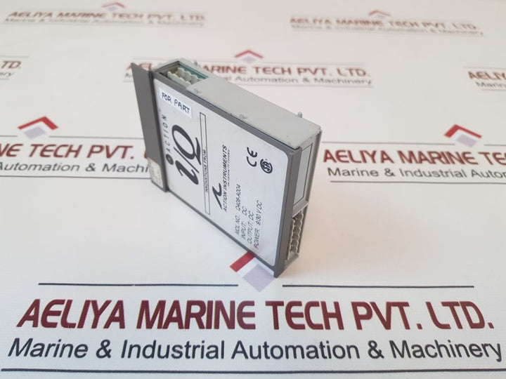 Action Instruments Q408 Dc Input Module Q408-a004, Power: 9/30 V Dc