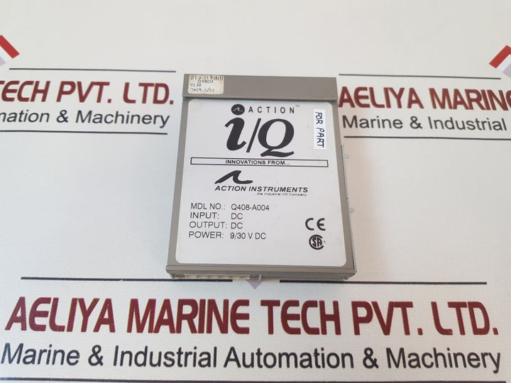 Action Instruments Q408 Dc Input Module Q408-a004, Power: 9/30 V Dc