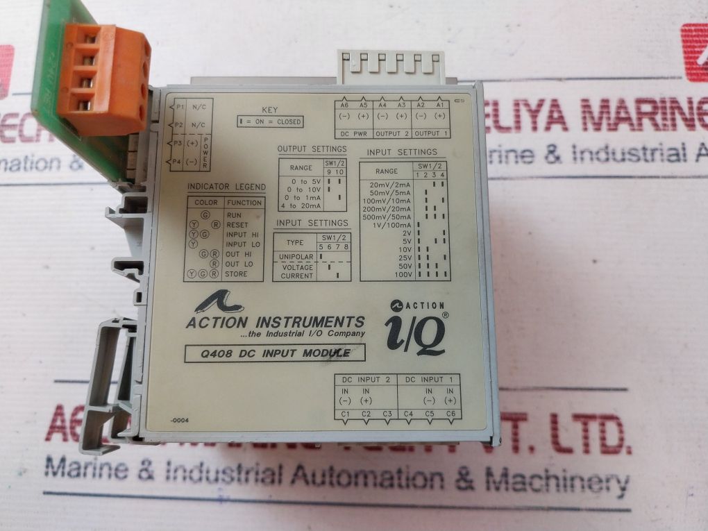 Action Instruments Q408-a004 Dc Input Module 9/30 V Dc