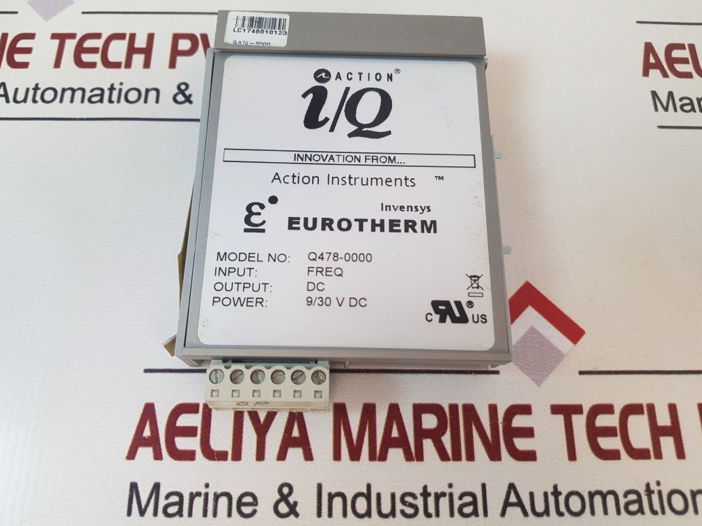 Action I/Q Q478 Frequency Input Module Q478-0000