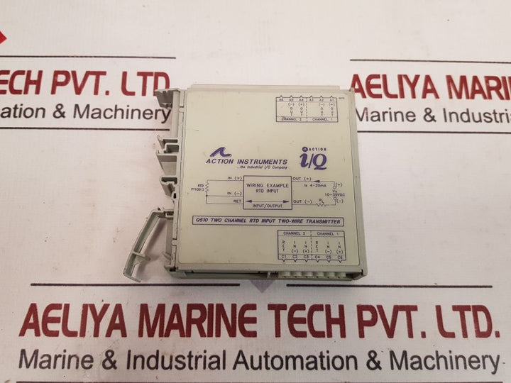 Action Instruments Q510-0B01 Two Channel Rtd Input Two-wire Transmitter