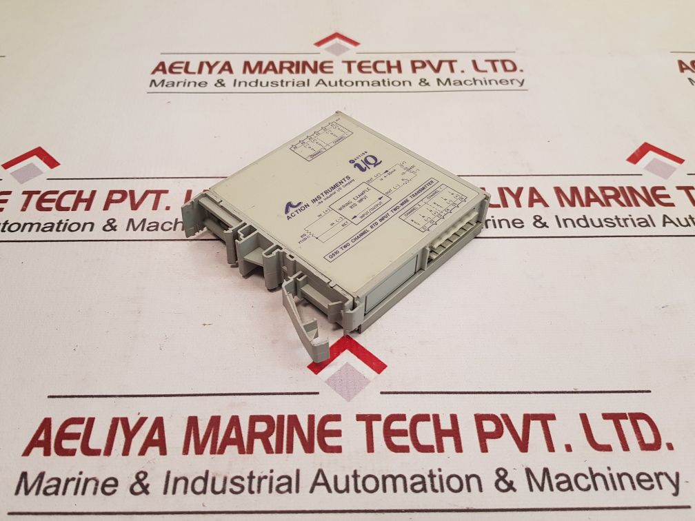 Action Instruments Q510-0B01 Two Channel Rtd Input Two-wire Transmitter