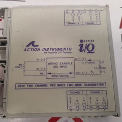 Action Instruments Q510-0B01 Two Channel Rtd Input Two-wire Transmitter