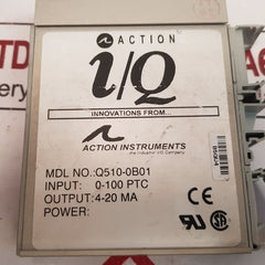 Action Instruments Q510-0B01 Two Channel Rtd Input Two-wire Transmitter
