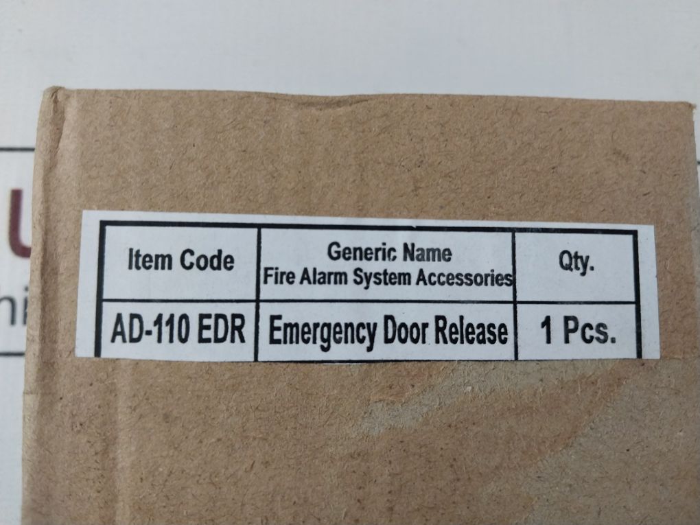 Ad-110 Edr Emergency Door Release