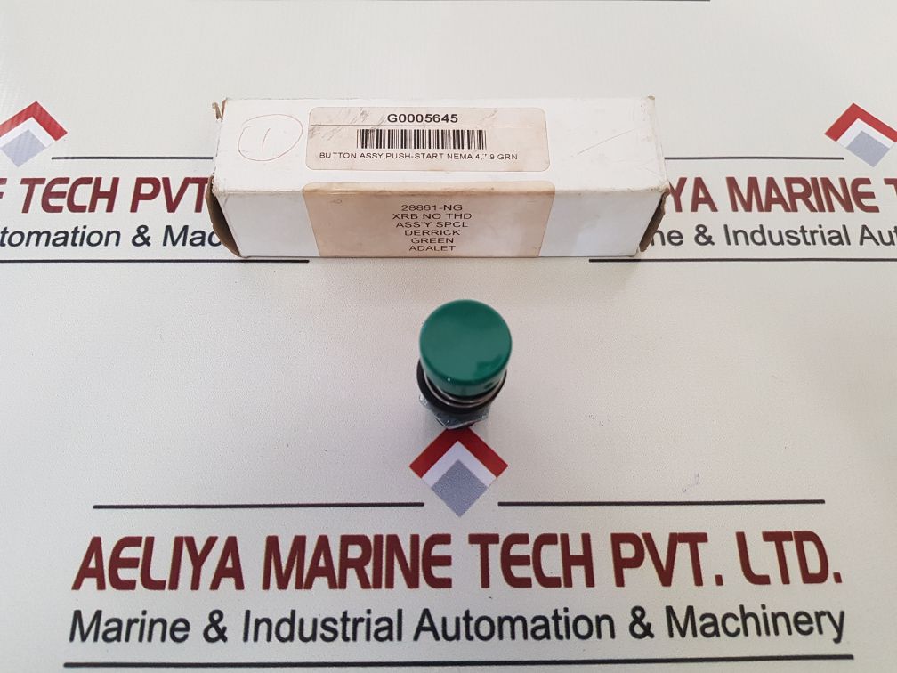 Adalet 28861-ng Start Push Button(Green)