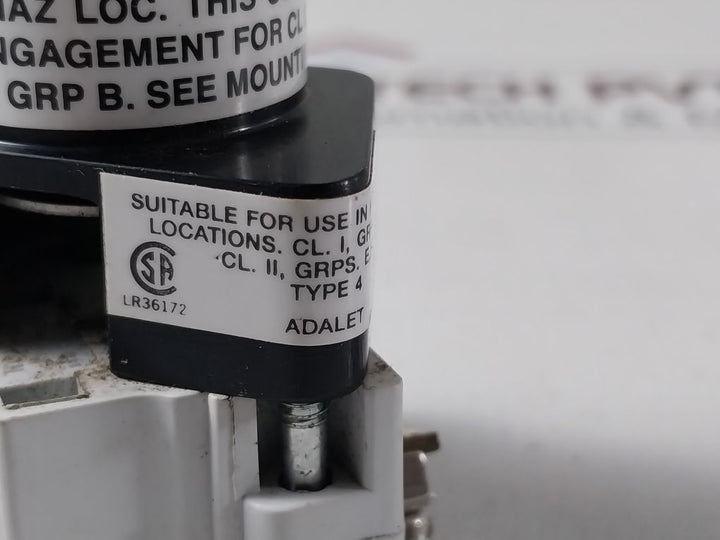 Adalet 5237-12 Explosion Proof Push Button Series Xhm 5237-7