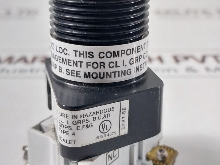 Adalet 5237-12 Explosion Proof Push Button Series Xhm 5237-7