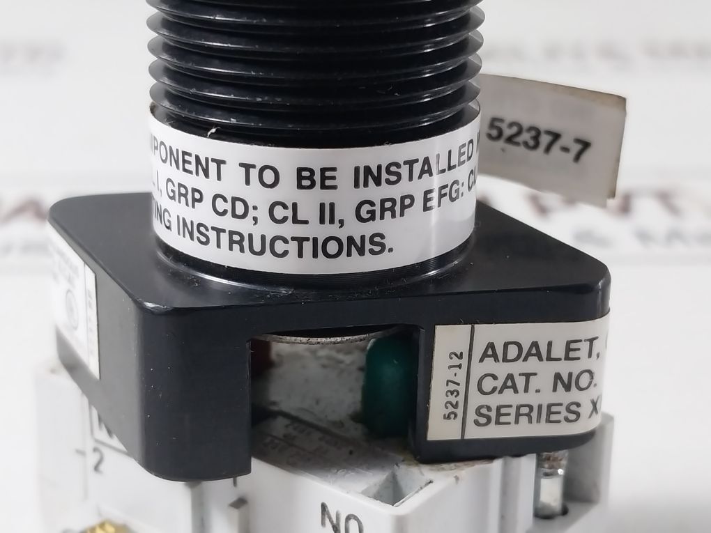 Adalet 5237-12 Explosion Proof Push Button Series Xhm 5237-7