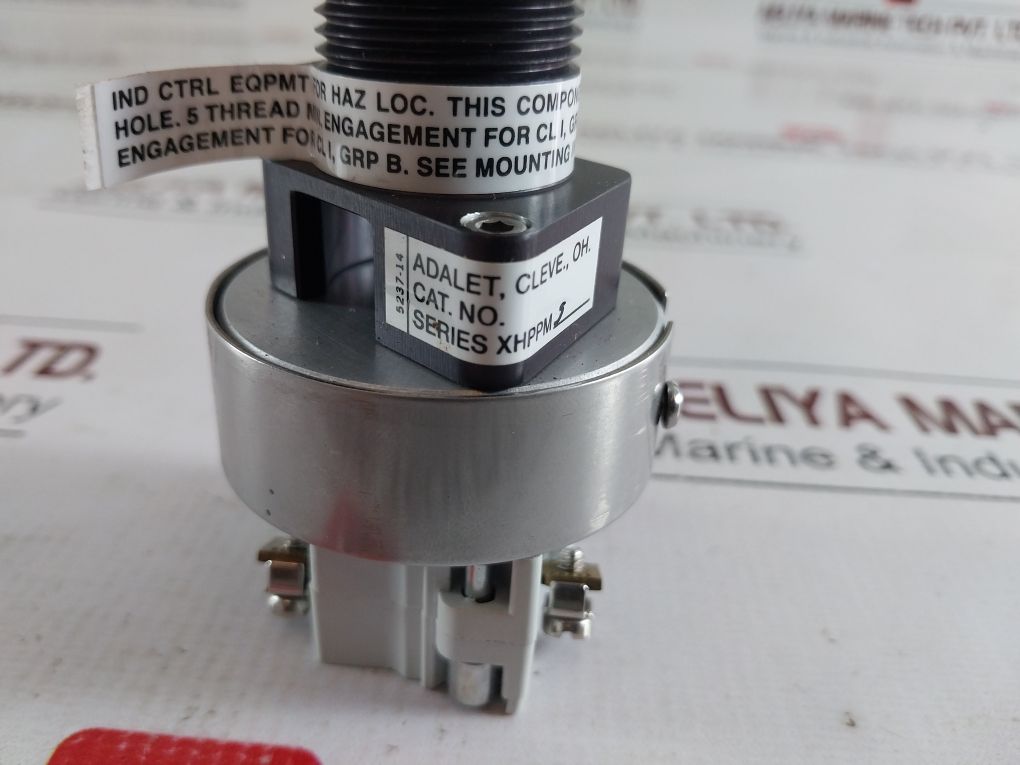 Adalet Xhppms Push Button 16152 Red Cap W/Bt1A/Bt1B