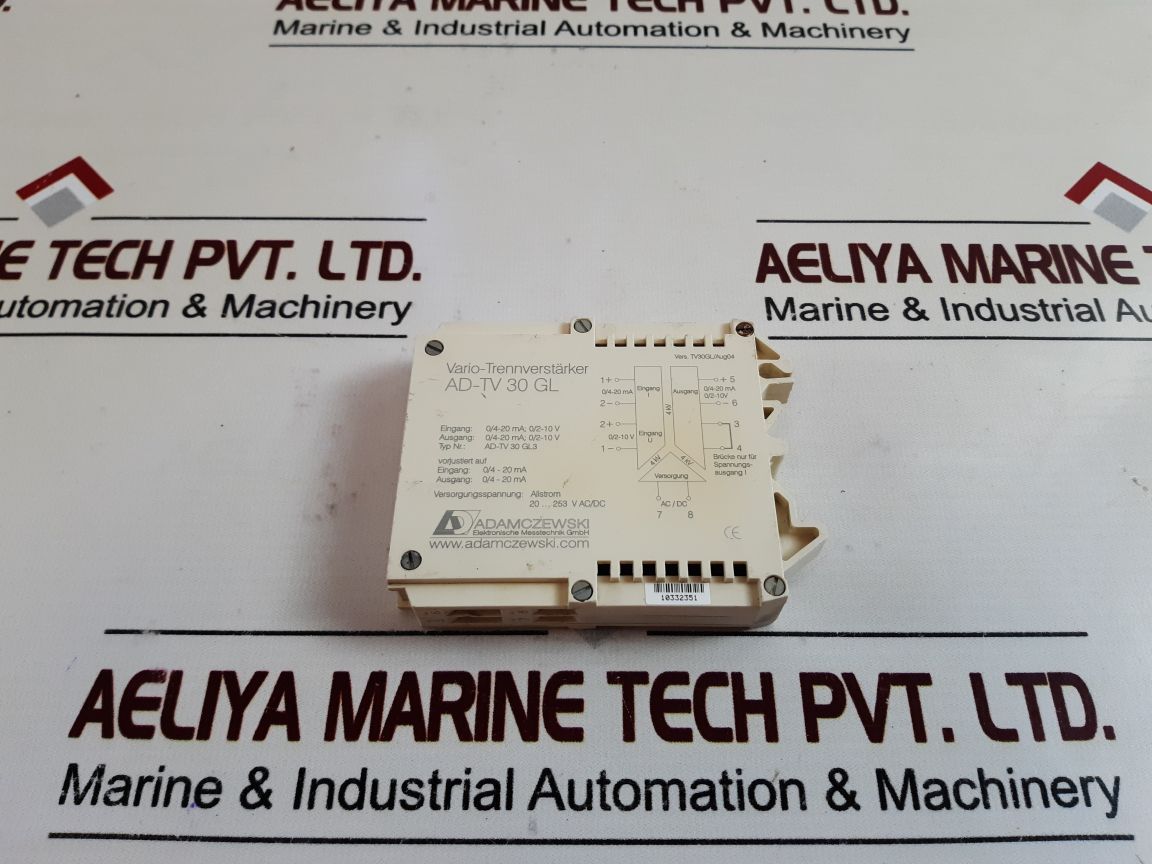 Adamczewski Ad-tv 30 Gl Vario Isolation Amplifier Vers. Tv30Gl