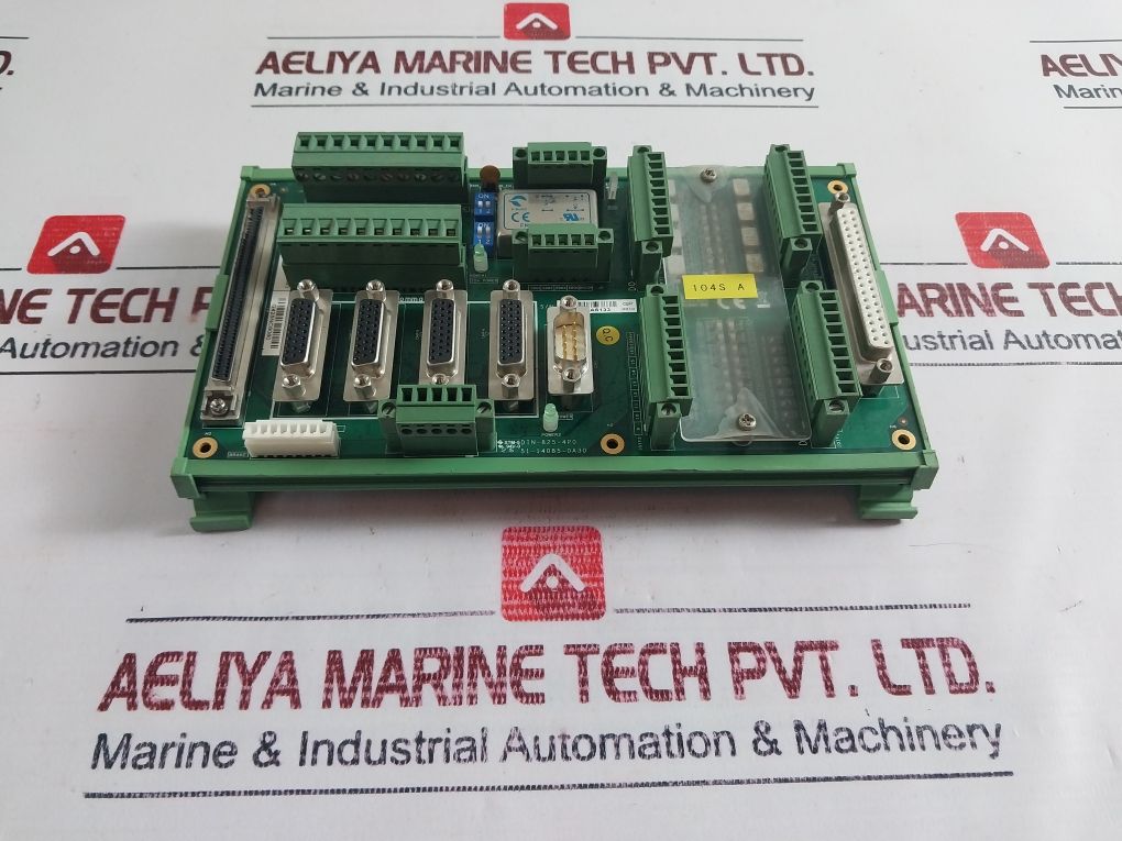 Adlink 51-14085-0A30 Terminal Printed Circuit Board Din-825-4P0