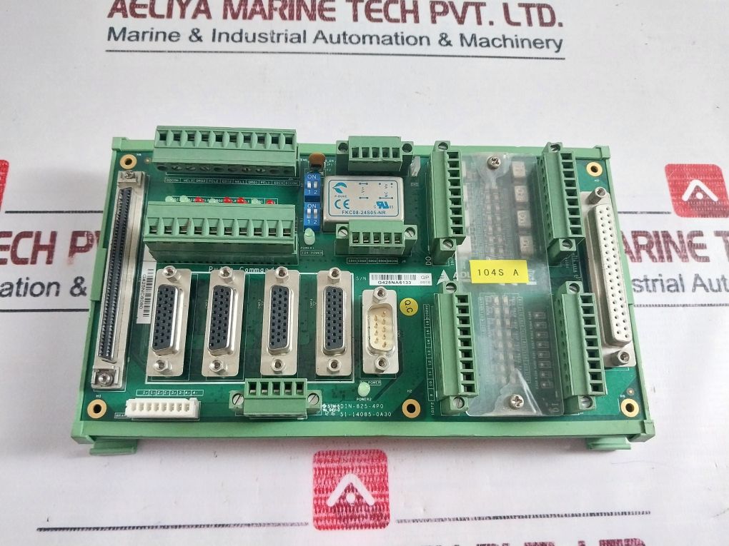 Adlink 51-14085-0A30 Terminal Printed Circuit Board Din-825-4P0