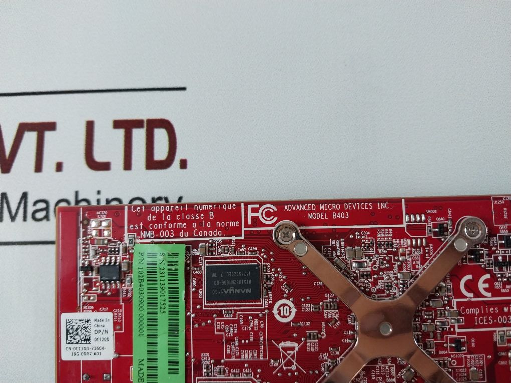 Advanced Micro B403 Dual Displayport Video Card Ati-102-b40306 (B)