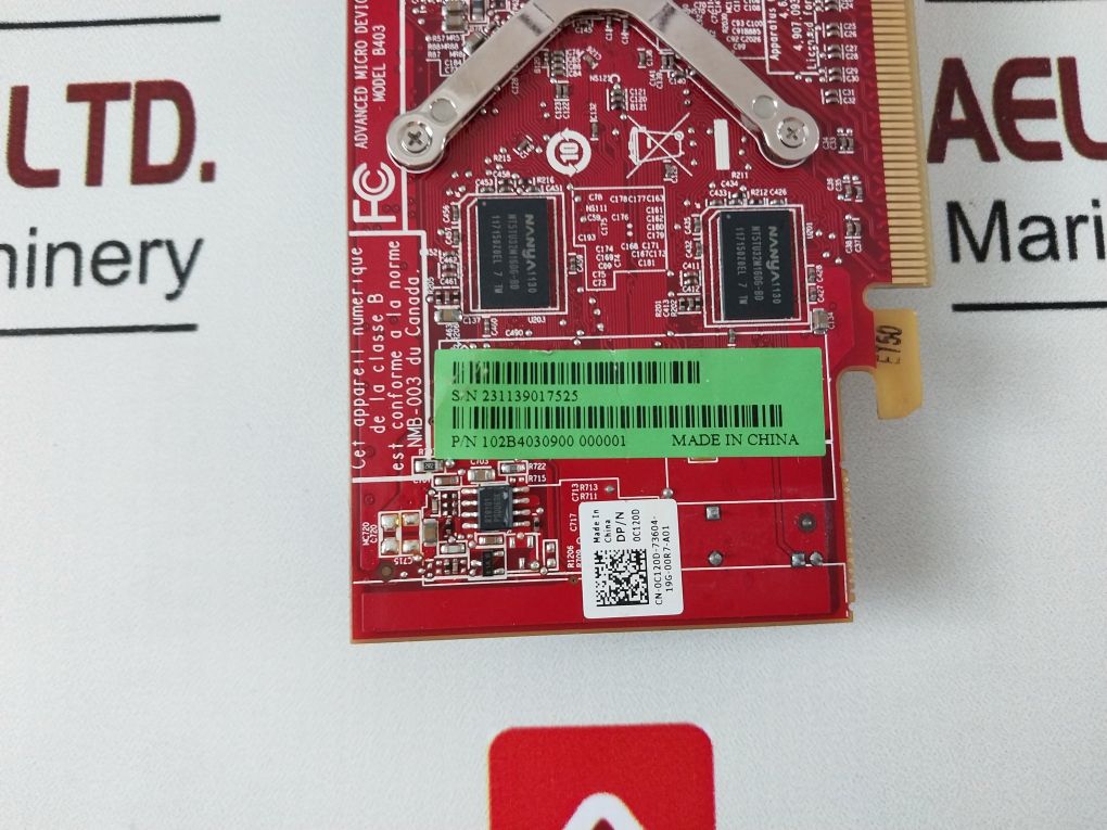 Advanced Micro B403 Dual Displayport Video Card Ati-102-b40306 (B)