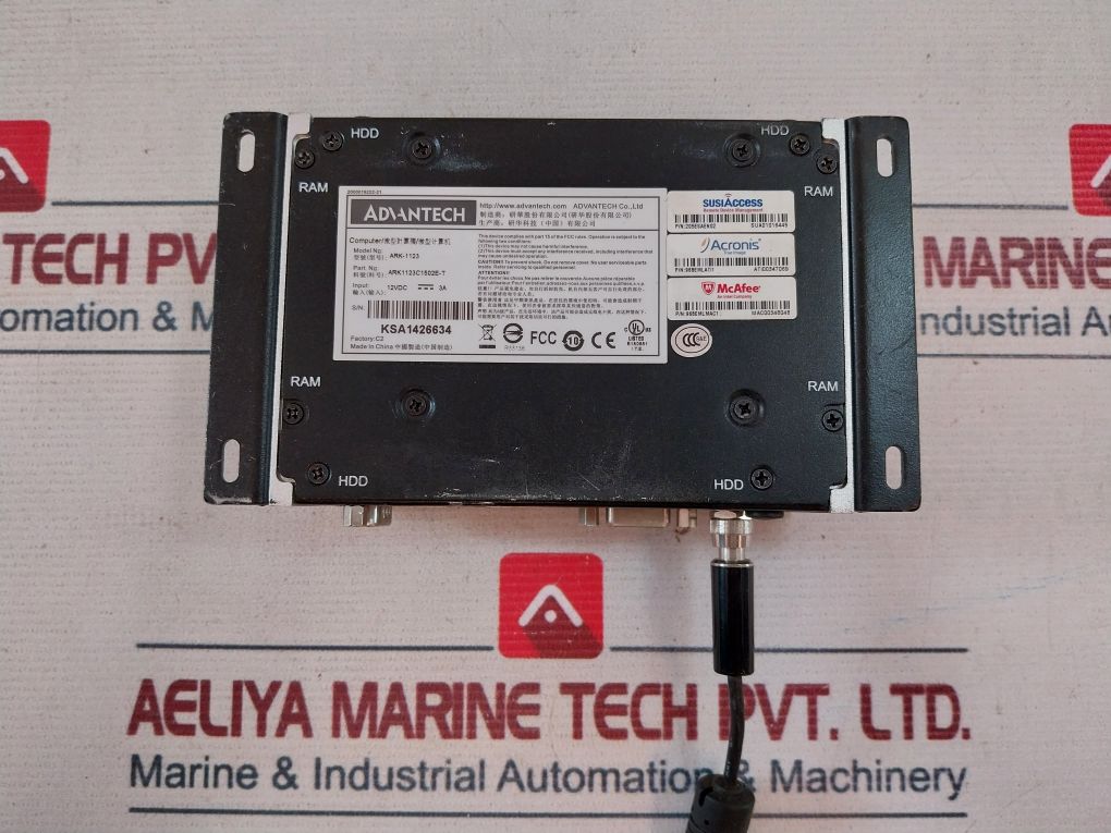 Advantech Ark-1123 Passive Cooled Industrial Computer Fsp036-rbbn2 Switching Power Adapter Set