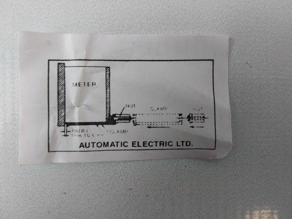 Automatic Electric -20 To +100 Mvar Meter