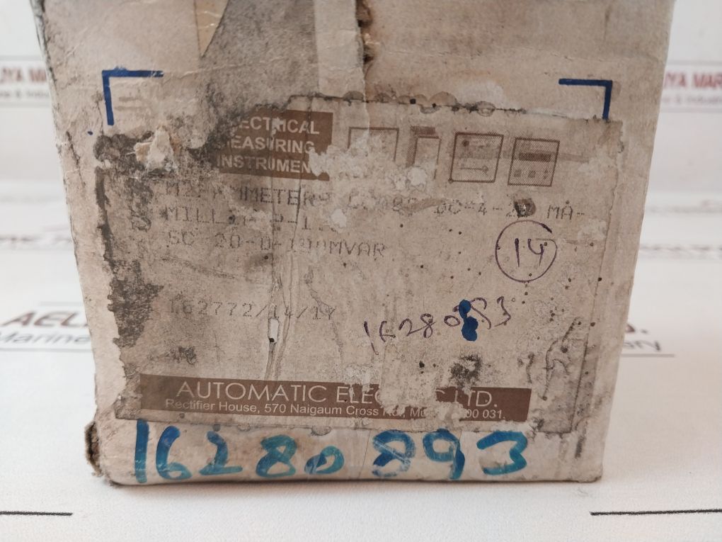 Automatic Electric -20 To +100 Mvar Meter