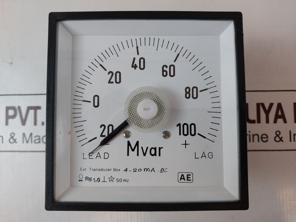 Automatic Electric -20 To +100 Mvar Meter