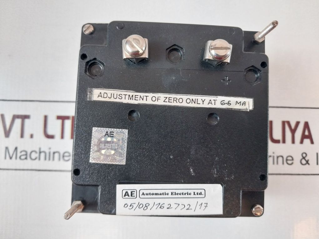 Automatic Electric -20 To +100 Mvar Meter