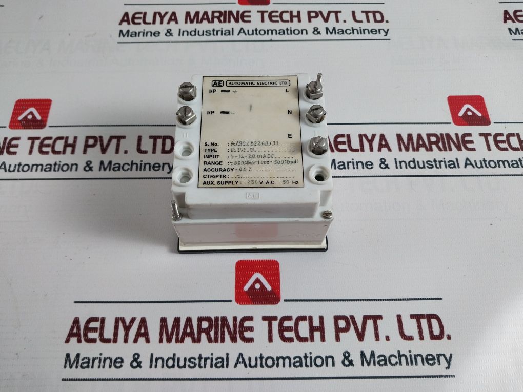 Ae-automatic Electric D.P.F.M. Meter 230V.A.C 50Hz