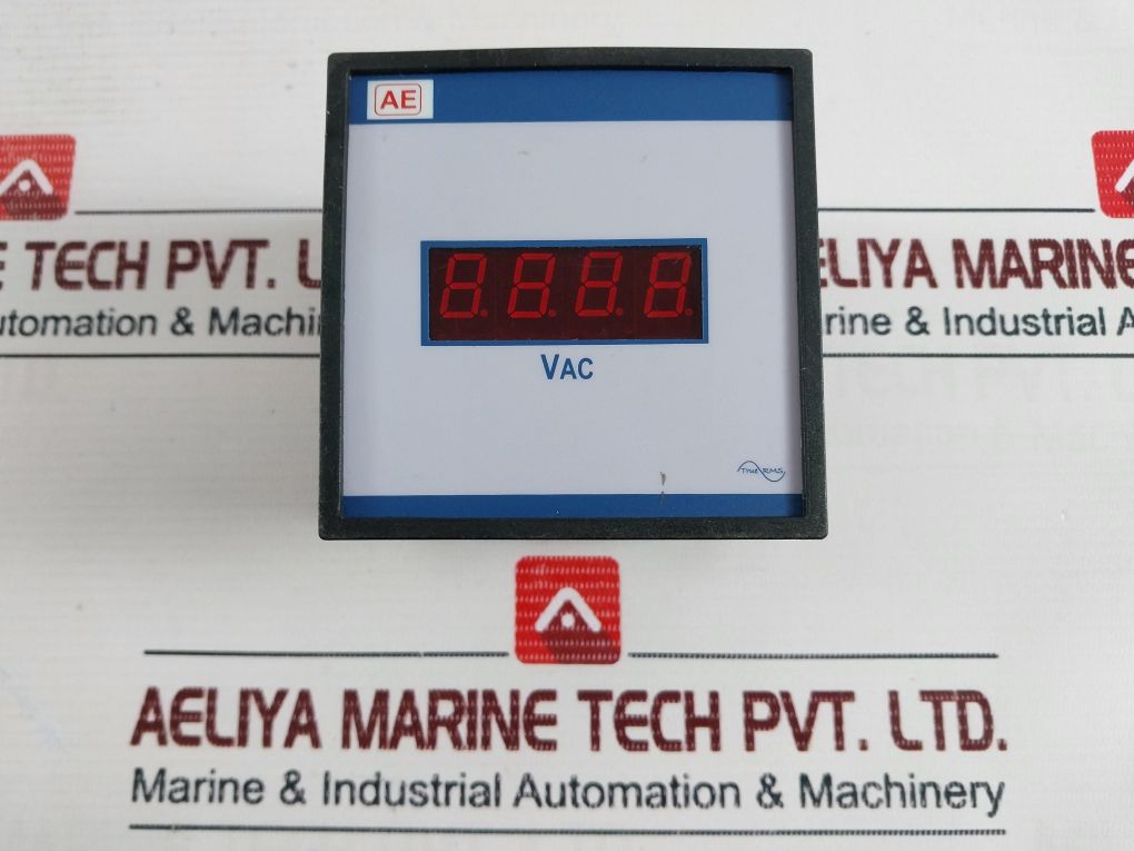 Ae Digital Ac Single Phase Voltmeter 0-600 Vac