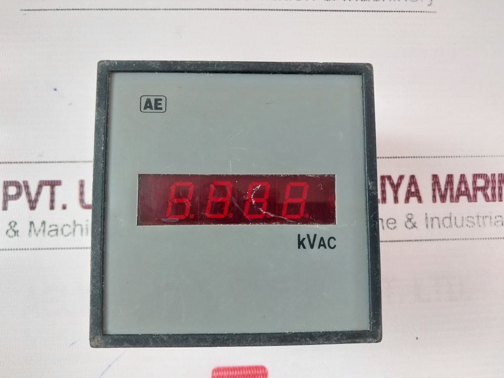 Automatic Electric Digital Ac Volt Meter 4 Digit