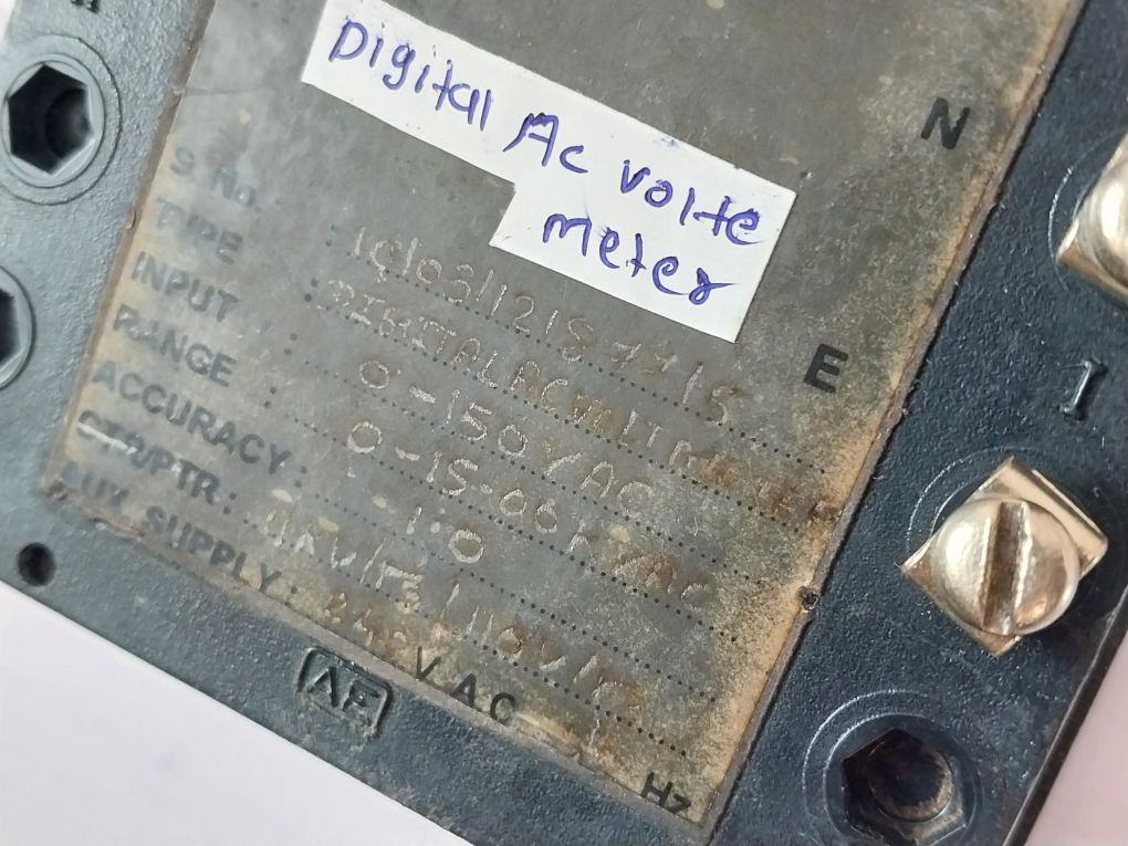 Automatic Electric Digital Ac Volt Meter 4 Digit