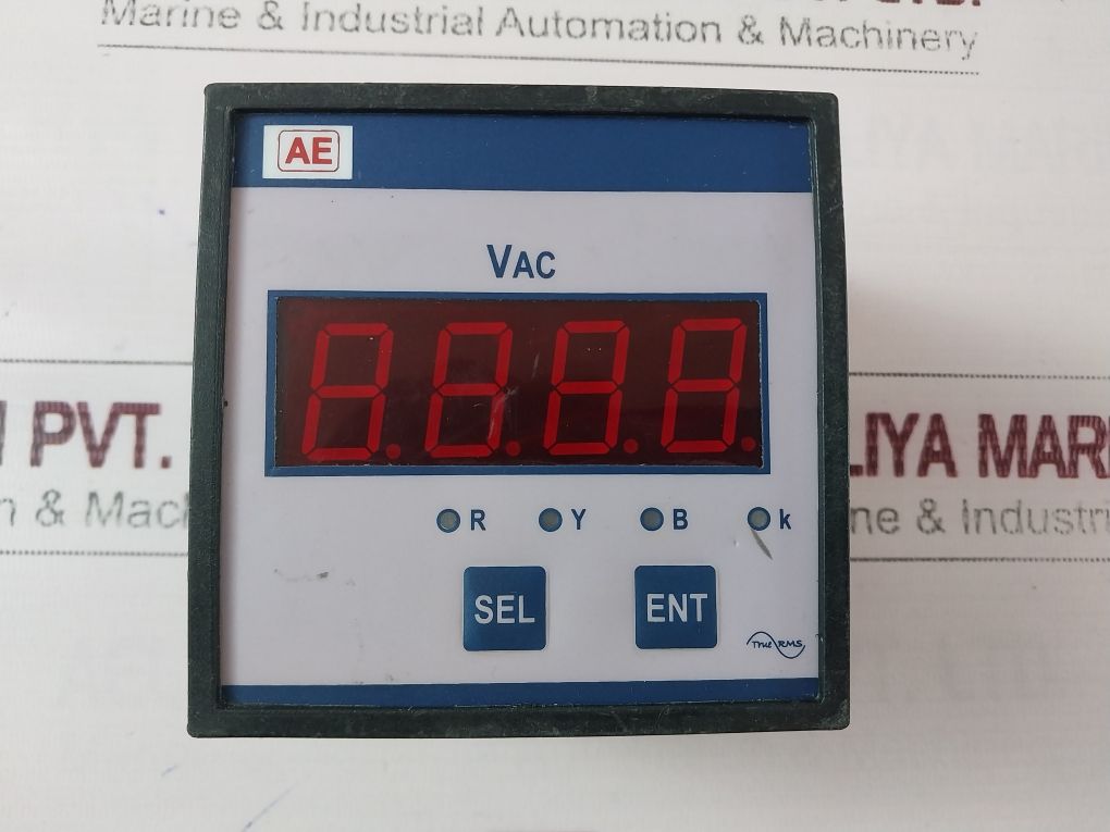 Automatic Electric Vss96D Digital Ac Voltmeter 0-125 Vac