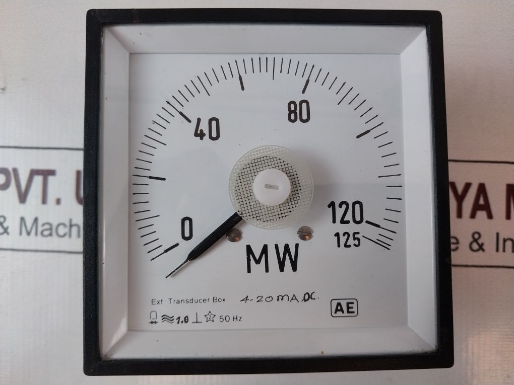 Automatic Electric Sq-96 0-125 Mw Meter