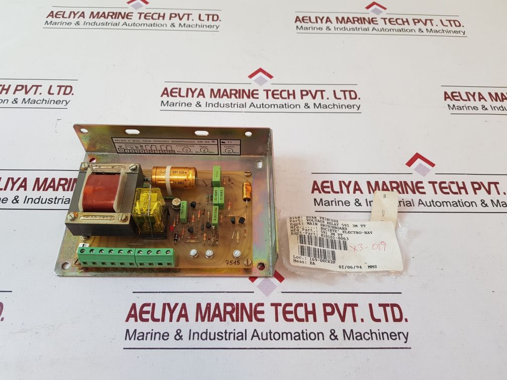 Aees 591 3M Tt Main Switchboard 591 3M Tt
