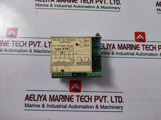 Aees 678 Dc Voltage Relay
