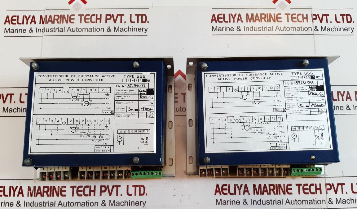 Aees Type 666 Active Power Converter Tne3
