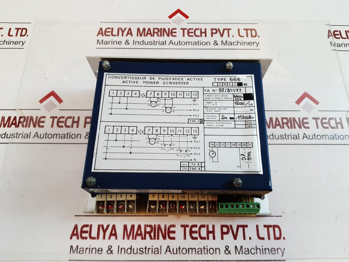 Aees Type 666 Active Power Converter Tne3
