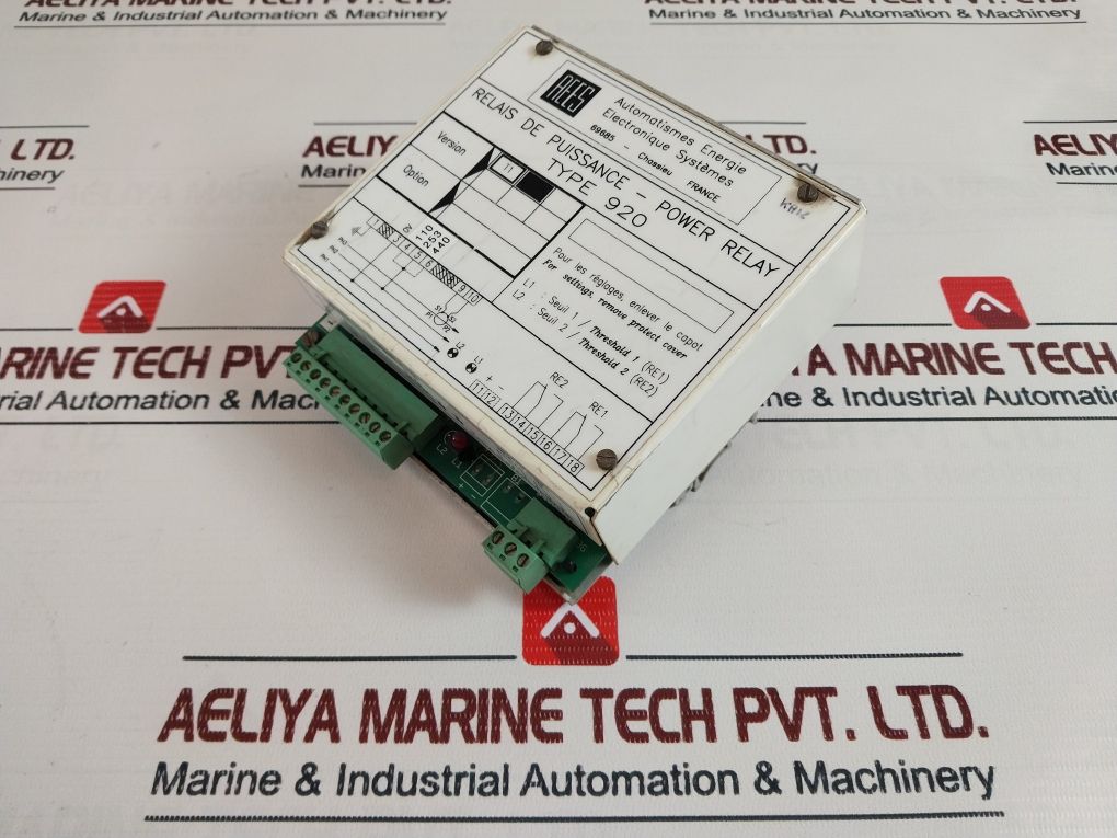 Aees Type 920 Directional Power Relay