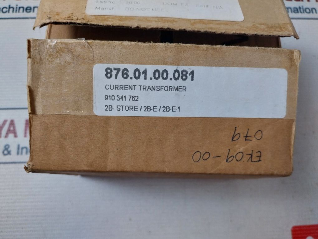 Aeg 910-341-762-00 Thermal Overload Relay