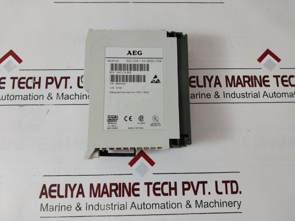 Aeg Adu 206 Analog Input Module