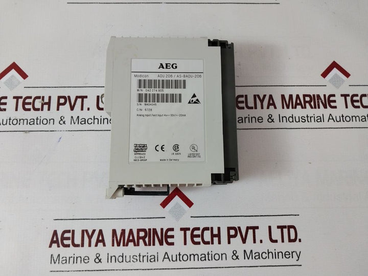 Aeg Adu 206 Analog Input Module