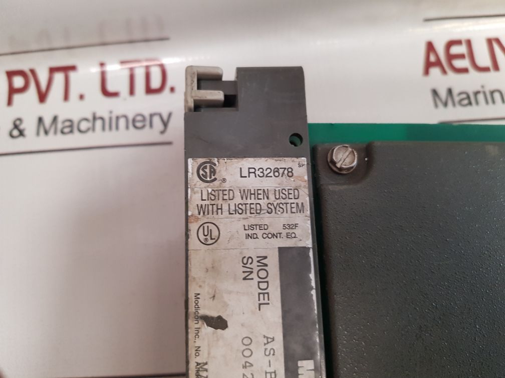 Aeg Modicon As-b814-108 Relay Output Module