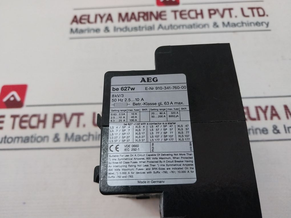 Aeg Be 627 W Current Transformer