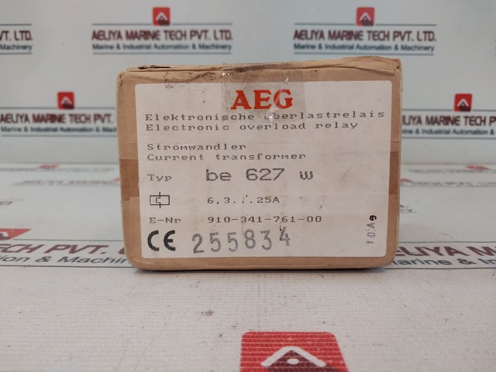 Aeg Be 627 W Electronic Overload Relay