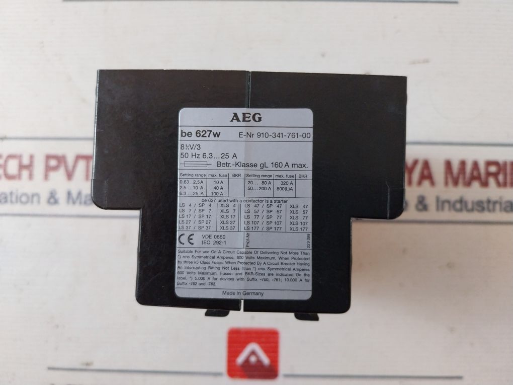 Aeg Be 627W Current Transformer 8Kv/3