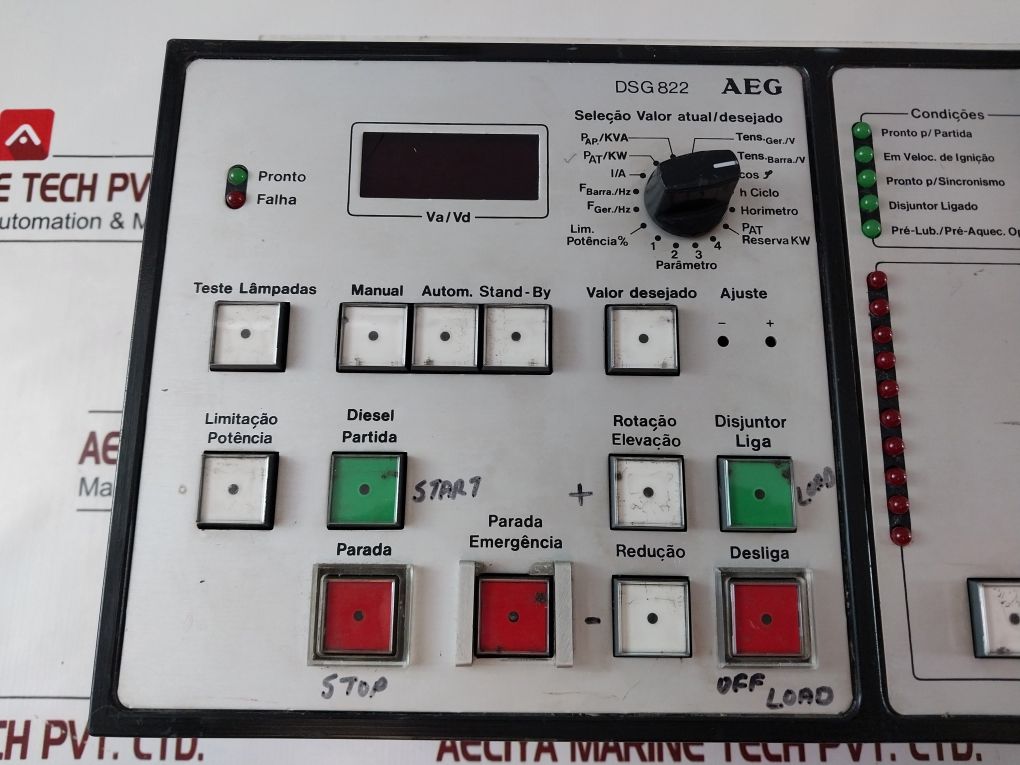 Aeg Dsg 822 Diesel Control Unit 271 122897