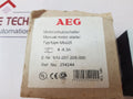 Aeg mbs 25 manual motor starter 910-201-208