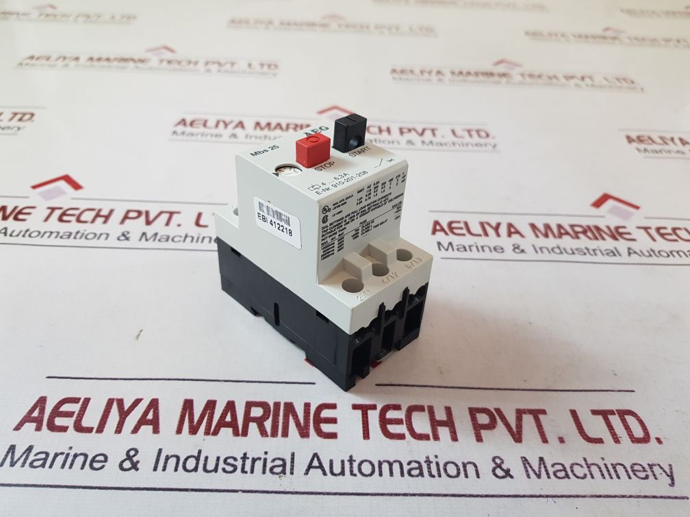 Aeg mbs 25 manual motor starter 910-201-208