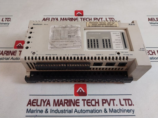 Aeg Modicon 110 Cpu 612 00 Plc Unit
