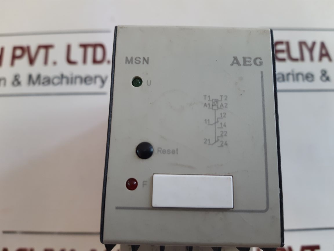 Aeg Msn Motor Protection Relay