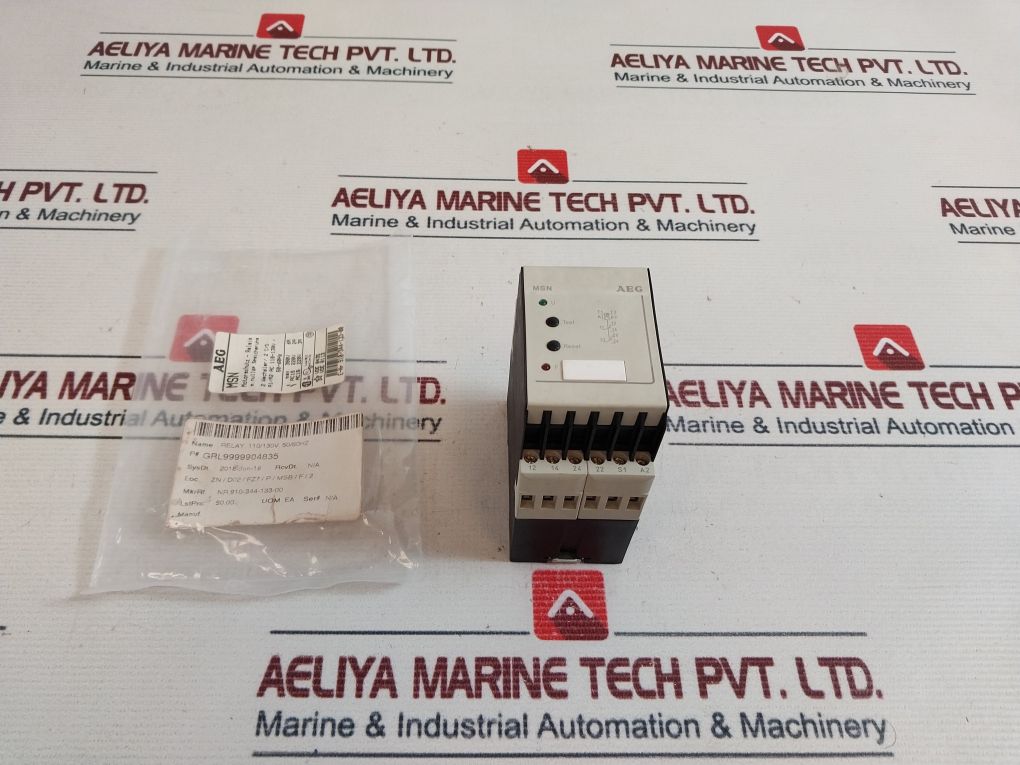 Aeg Msn Motor Protection Relay 380V 6A