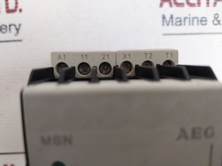 Aeg Msn Motor Protection Relay 380V 6A